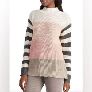 3/25 promo! Chaps textured striped sweater